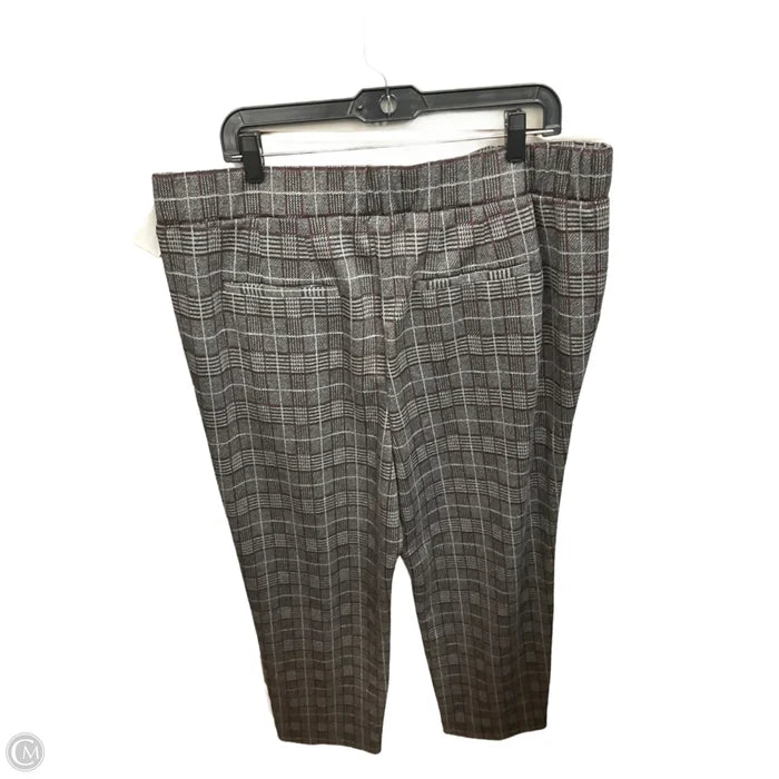 Pants Dress By Lane Bryant In Plaid Pattern, Size: 18
