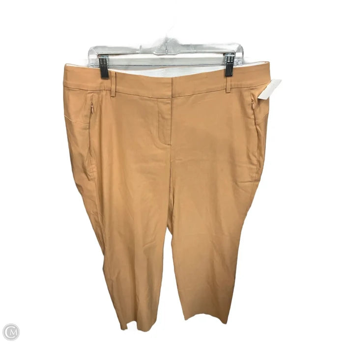 Pants Dress By Lane Bryant In Tan, Size: 18