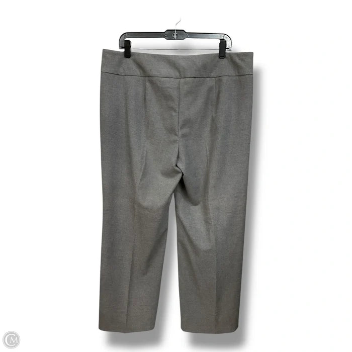 Pants Dress By Sag Harbor In Grey, Size: 16