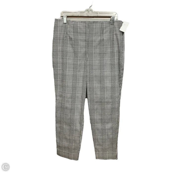Pants Dress By Time And Tru In Plaid Pattern, Size: 18
