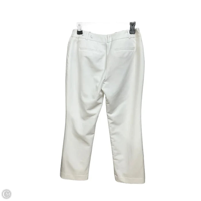 Pants Dress By Worthington In White, Size: 4p