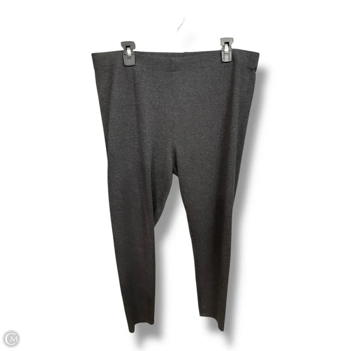 Pants Leggings By Loft In Grey, Size: 16