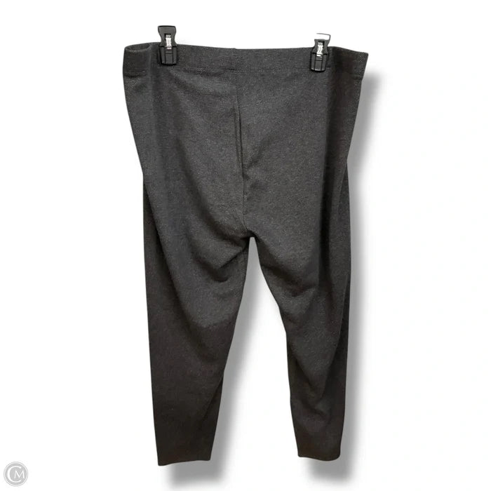 Pants Leggings By Loft In Grey, Size: 16