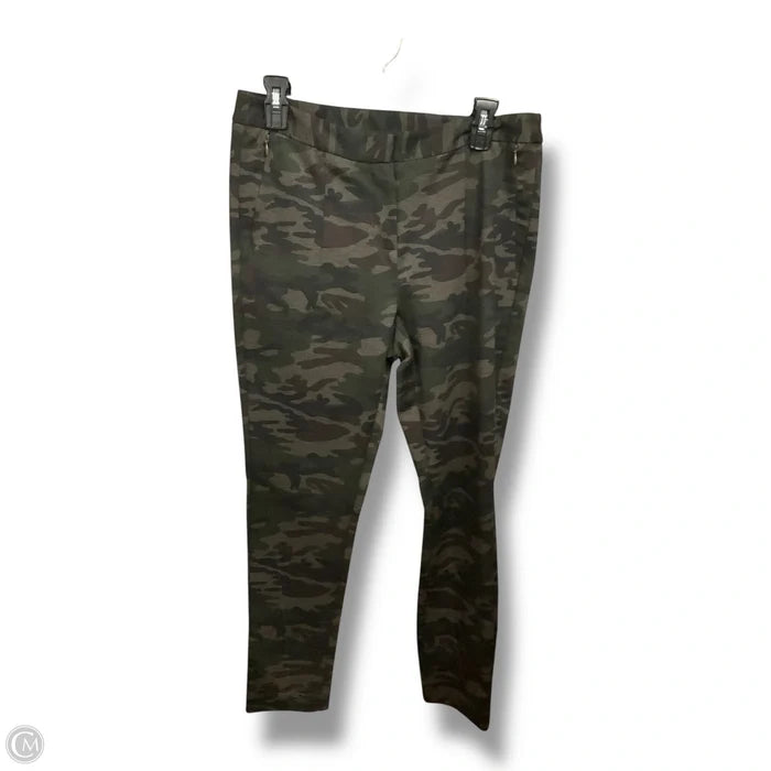Pants Leggings By Soft Surroundings In Camouflage Print, Size: 8