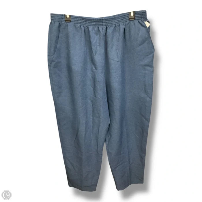 Pants Lounge By Briggs In Blue, Size: 18