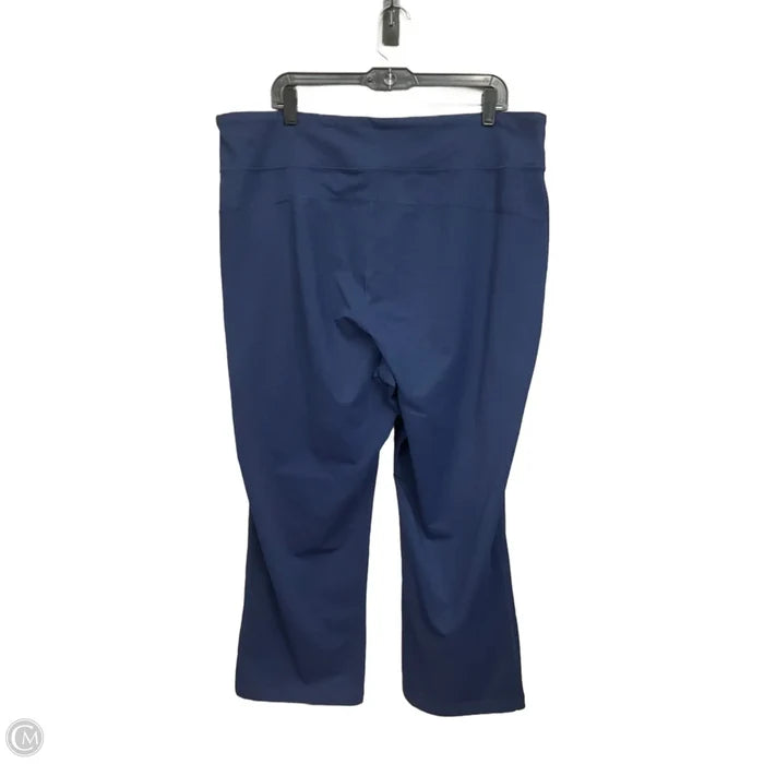 Pants Lounge By Lands End In Navy, Size: 22