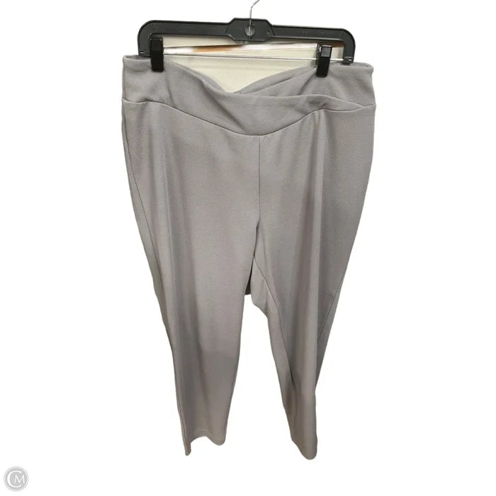 Pants Lounge By Maurices In Grey, Size: 16