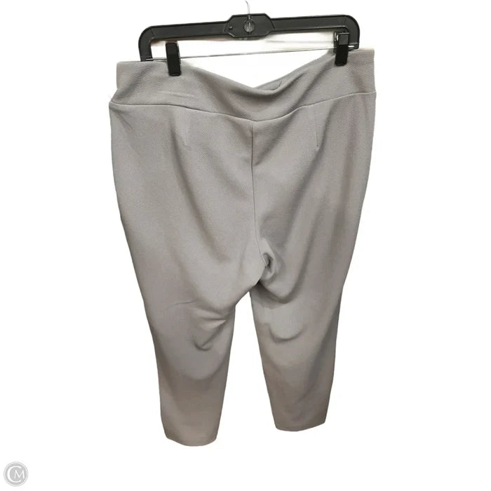 Pants Lounge By Maurices In Grey, Size: 16