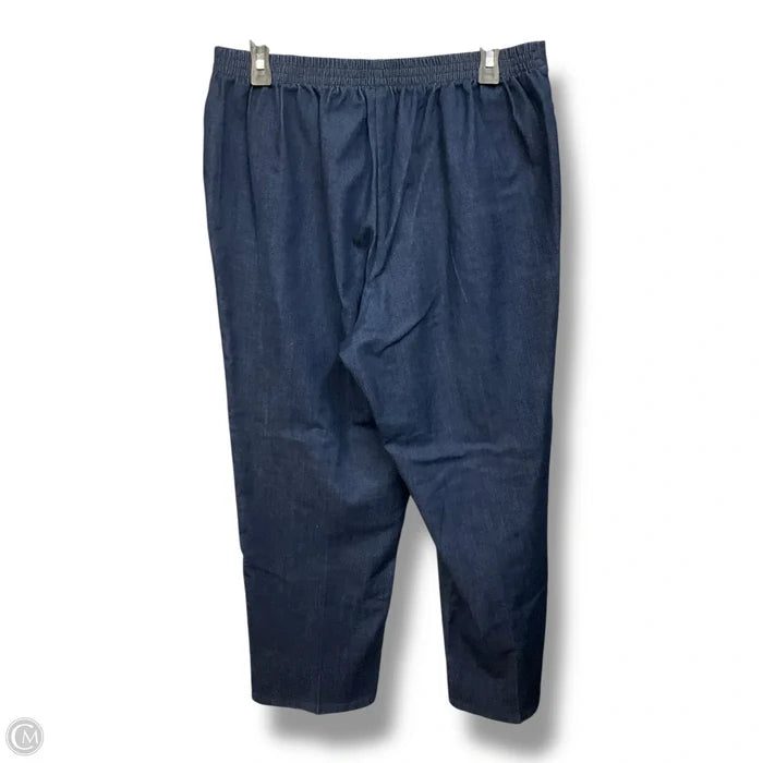 Pants Other By Alfred Dunner In Blue Denim, Size: 12