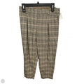 Pants Other By Loft In Plaid Pattern, Size: 8