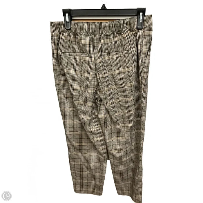 Pants Other By Loft In Plaid Pattern, Size: 8
