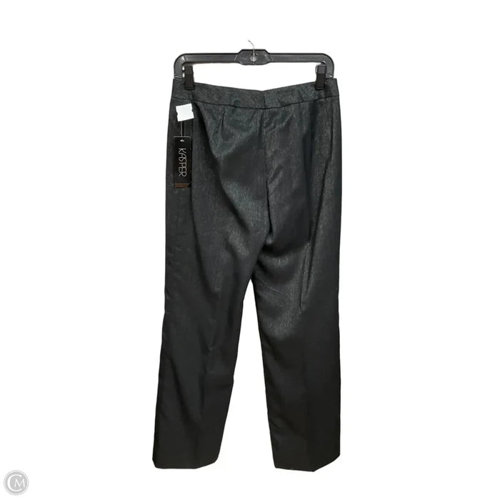 Pants Suit 2pc By Kasper In Black, Size: S