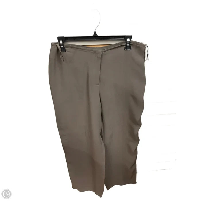 Pants Wide Leg By Eileen Fisher In Taupe, Size: 4p