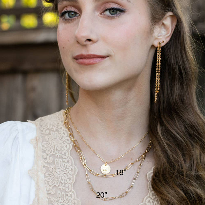 Paperclip Chain  Necklace
