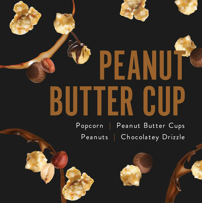 Peanut Butter Cup | Caramel Choco Popcorn