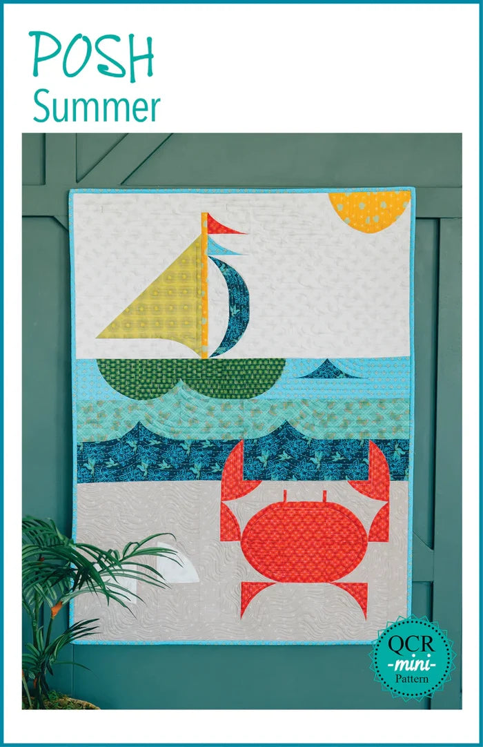 Posh Summer Quilt Pattern - Sew Kind of Wonderful