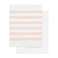 Preppy Stripe Birthday Card