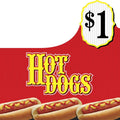 Price Burst Sign Insert - Hot Dogs - Name Your Price - UnitedSign