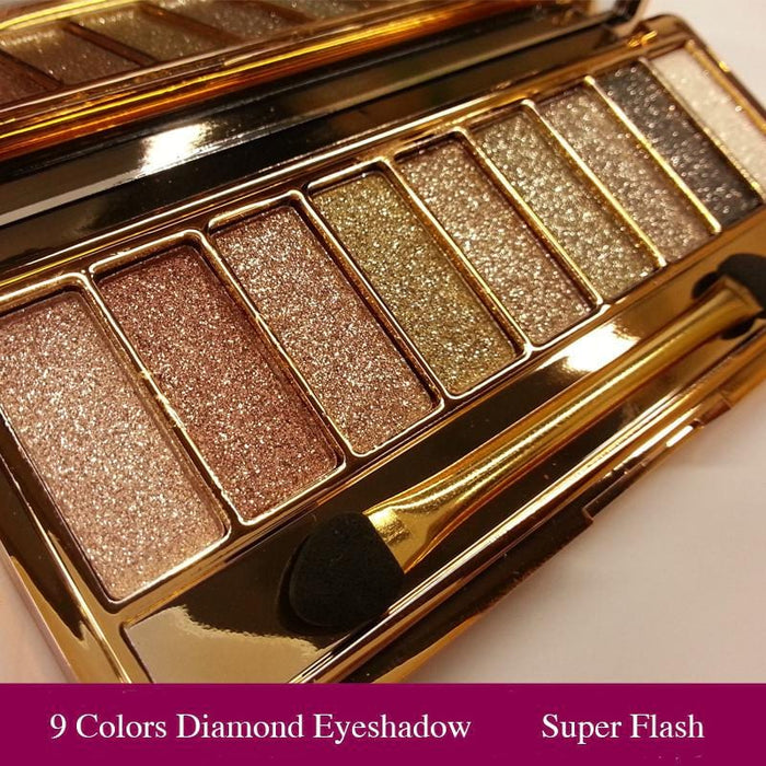 Professional Eye Shadow Maquillage 9 Colors - 64 Corp