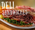 Pump Topper Sign - Deli Sandwiches - High-Visibility Fuel Pump Insert - UnitedSign