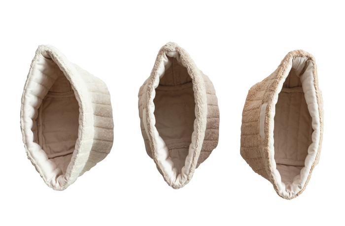 Quilted Cotton Terry Cloth Folding Baskets