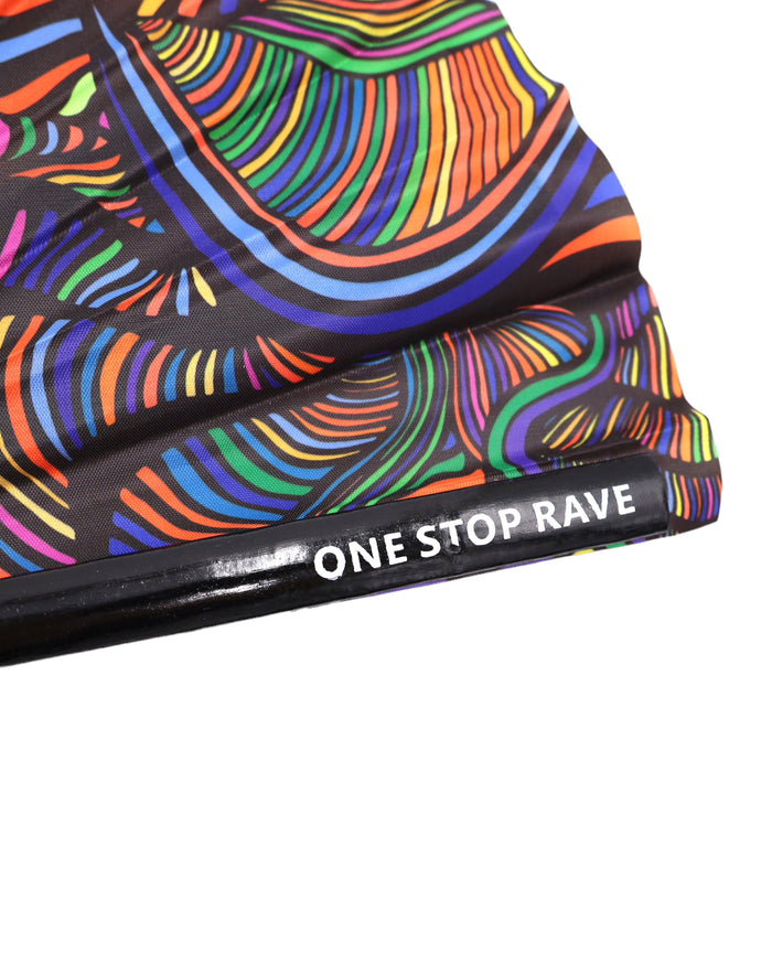 Rafiki Hand Fan, Festival Fans 13.5", - One Stop Rave