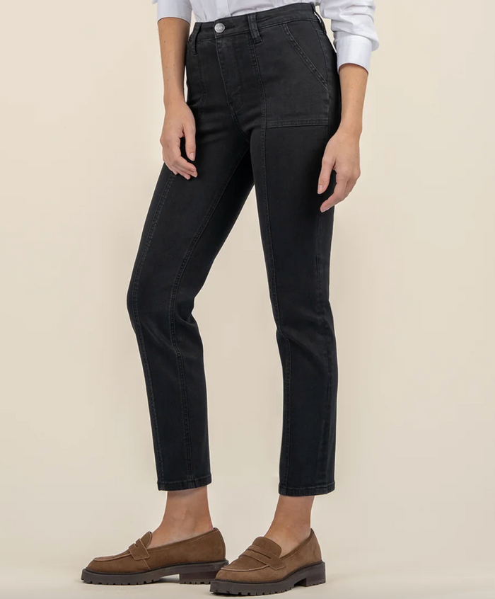 Reese High Rise Ankle Straight Leg Jean *SIZE 0*