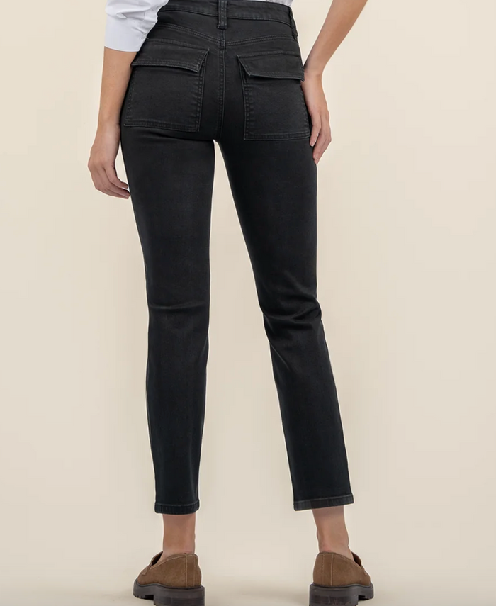 Reese High Rise Ankle Straight Leg Jean *SIZE 0*