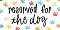 Reserved For the Dog Pillow Swap