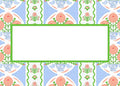 Ribbons in Bloom Tented Place Cards, Periwinkle