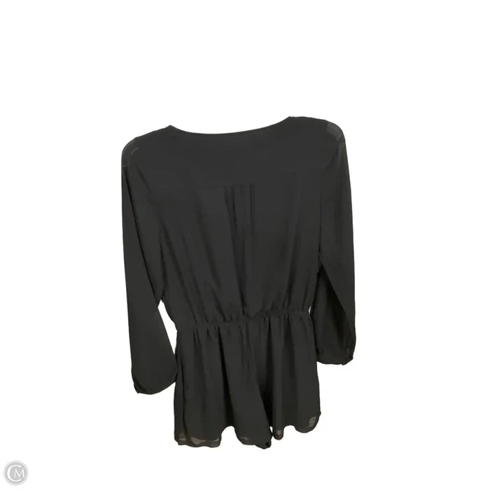 Romper By Express In Black, Size: S