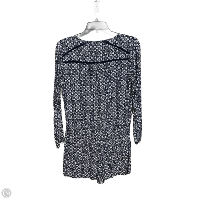 Romper By Gap In Blue & White, Size: S