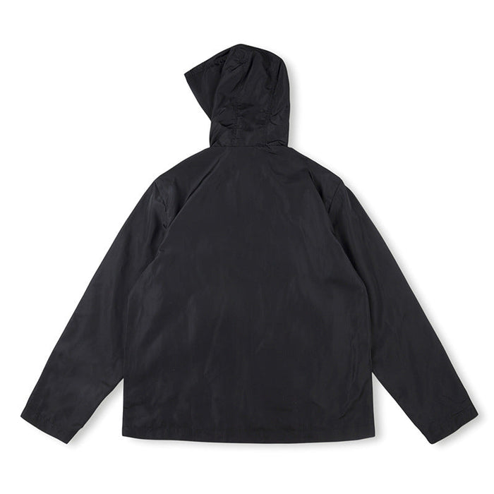 SAINT VANITY  Nylon Hooded Track Jacket “Black”