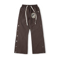 SAINT VANITY  Nylon Hooded Track  Pants “Gray”