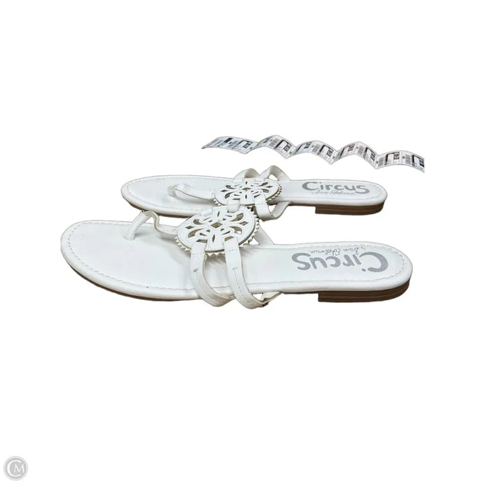 Sandals Flats By Circus By Sam Edelman In White, Size: 11