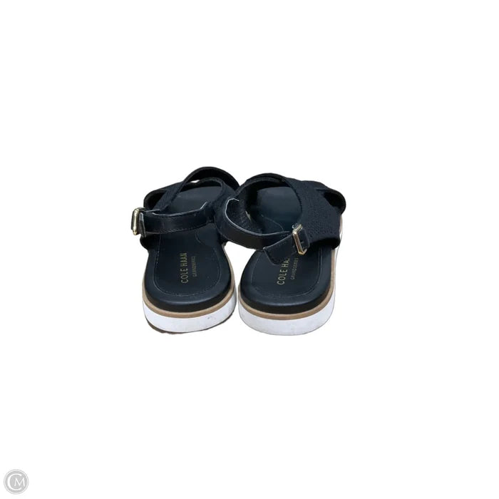 Sandals Flats By Cole-haan In Black, Size: 7.5