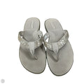Sandals Flats By Sperry In Grey & Silver, Size: 7