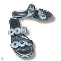 Sandals Flats By Talbots In Silver, Size: 9
