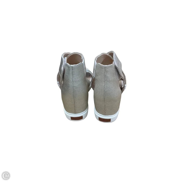 Sandals Heels Wedge By Dr Scholls In Tan, Size: 8