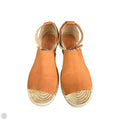 Sandals Heels Wedge By Gap In Tan, Size: 8.5