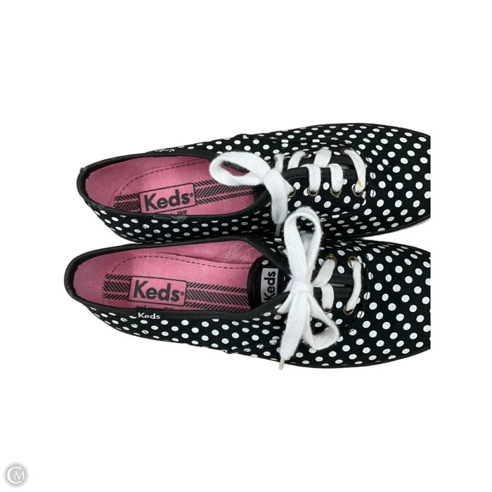 Shoes Flats By Keds In Polkadot Pattern, Size: 7.5