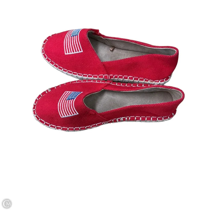 Shoes Flats By Maurices In Red, Size: 6.5