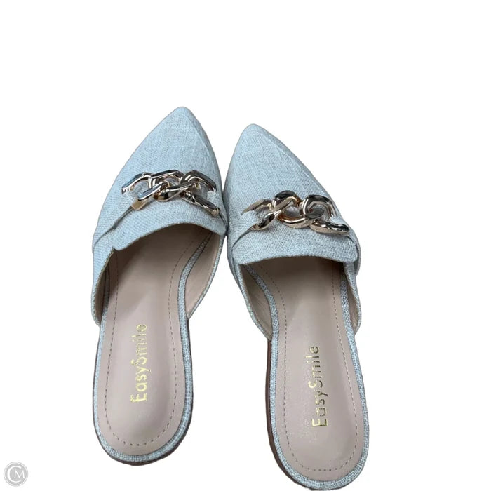 Shoes Heels Kitten By Cmb In Beige, Size: 7