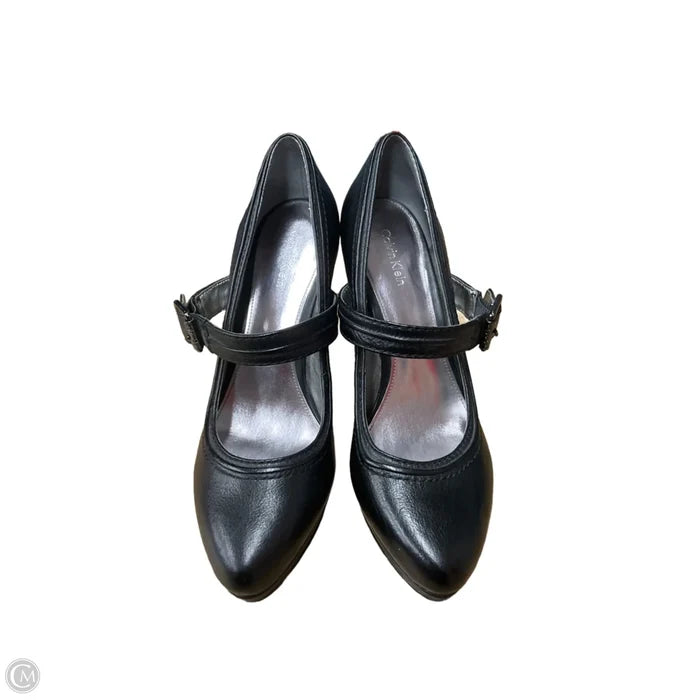 Shoes Heels Stiletto By Calvin Klein In Black, Size: 7.5
