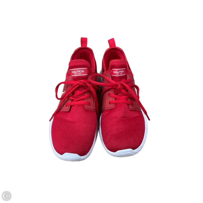 Shoes Sneakers By Nautica In Red, Size: 9.5