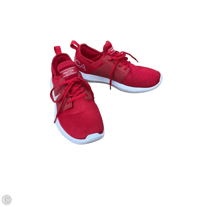 Shoes Sneakers By Nautica In Red, Size: 9.5