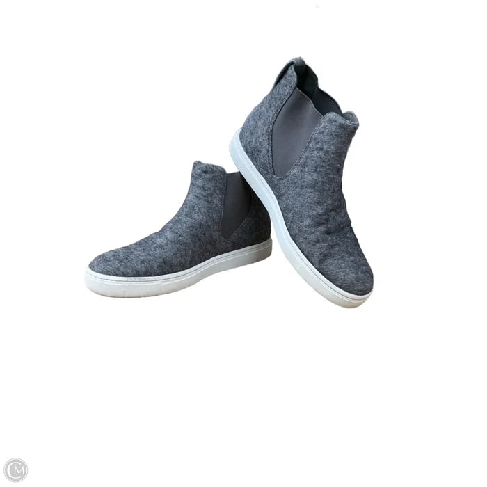 Shoes Sneakers By Vince In Grey, Size: 7.5