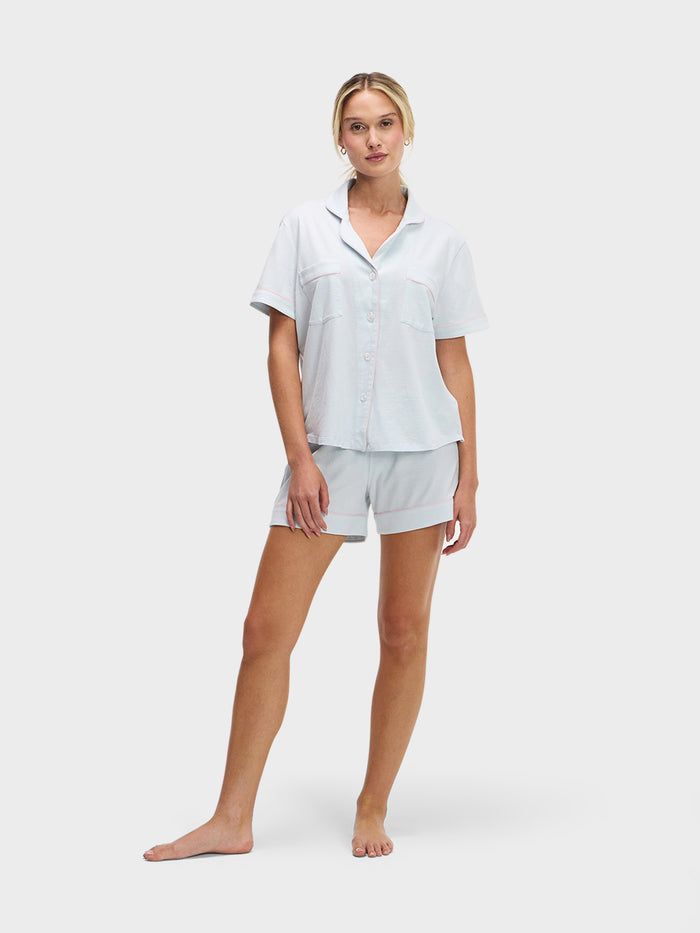 SHORTIES PAJAMA SET: COTTON CANDY