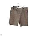 Shorts By Ab Studio In Brown, Size: 8