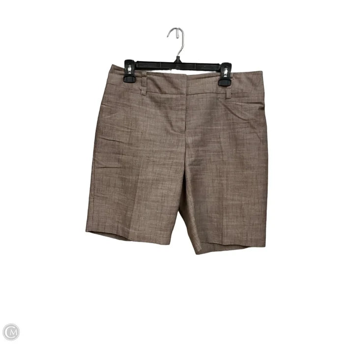Shorts By Ab Studio In Brown, Size: 8